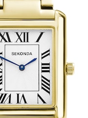 Sekonda Clement 28mm Mens Rectangular Analogue Watch with Strap - Image 5 of 6