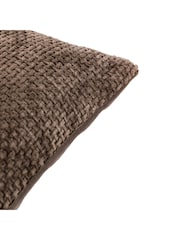 Gallery Home 2 Pack Brown Bask Weave Cushions - Image 7 of 8