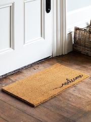 Gallery Home Natural Harbor Welcome Coir Doormat - Image 2 of 6