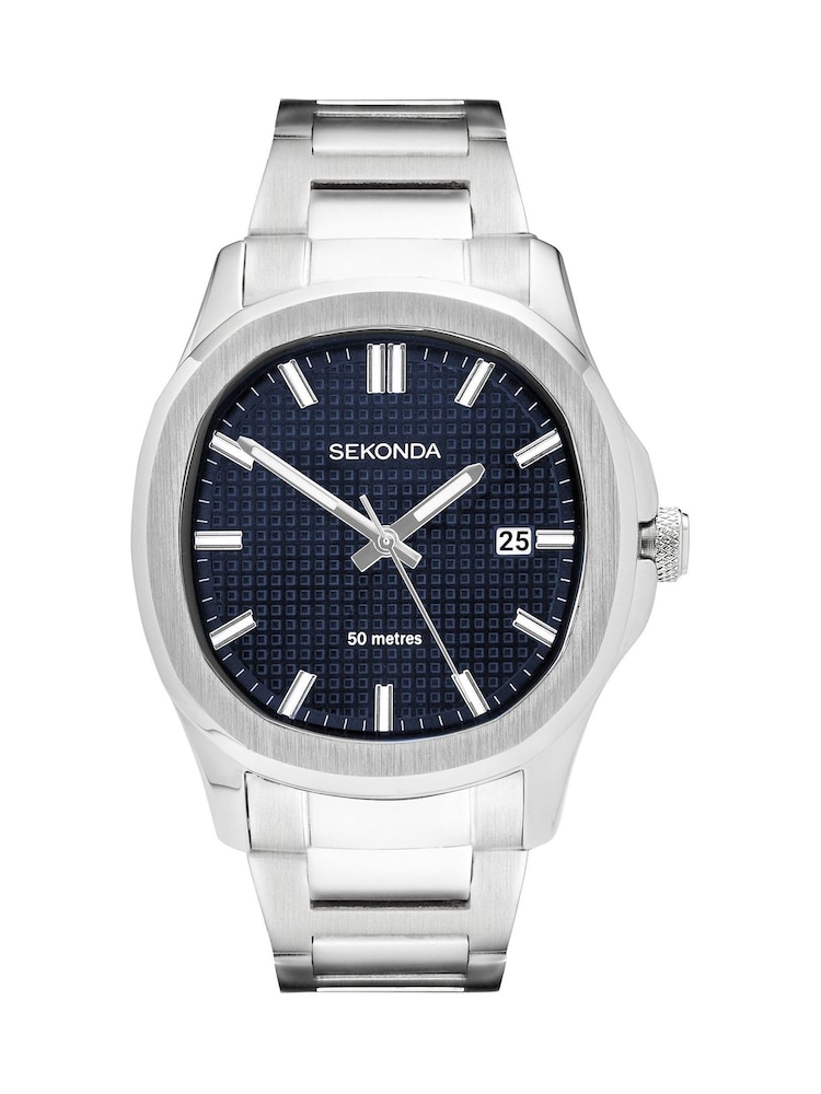 Sekonda Octaire 40mm Mens TV  Analogue Watch with Black Strap - Image 2 of 6