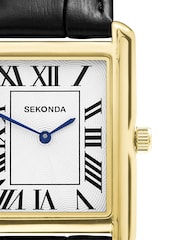 Sekonda Clement 28mm Mens Rectangular Analogue Watch with Strap - Image 6 of 6