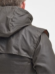 Barbour® Green Durham Wax Jacket - Image 6 of 10