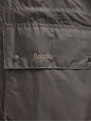Barbour® Green Durham Wax Jacket - Image 9 of 10