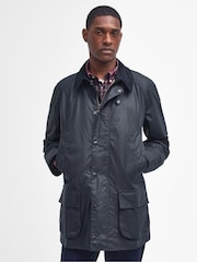 Barbour® Blue Bristol Wax Coat - Image 1 of 9