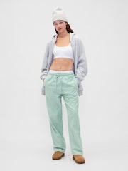 Gap Green Stripe Adult Flannel Pyjama Trousers - Image 5 of 6
