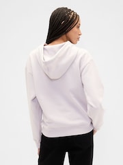 Lila - Gap Relaxed Gap Logo Zip-up Hoodie - Bild 2 von 5