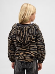 Animal - Gap Sherpa Relaxed Zip Hoodie (4-13yrs) (4-13yrs) - Imagen 2 de 5