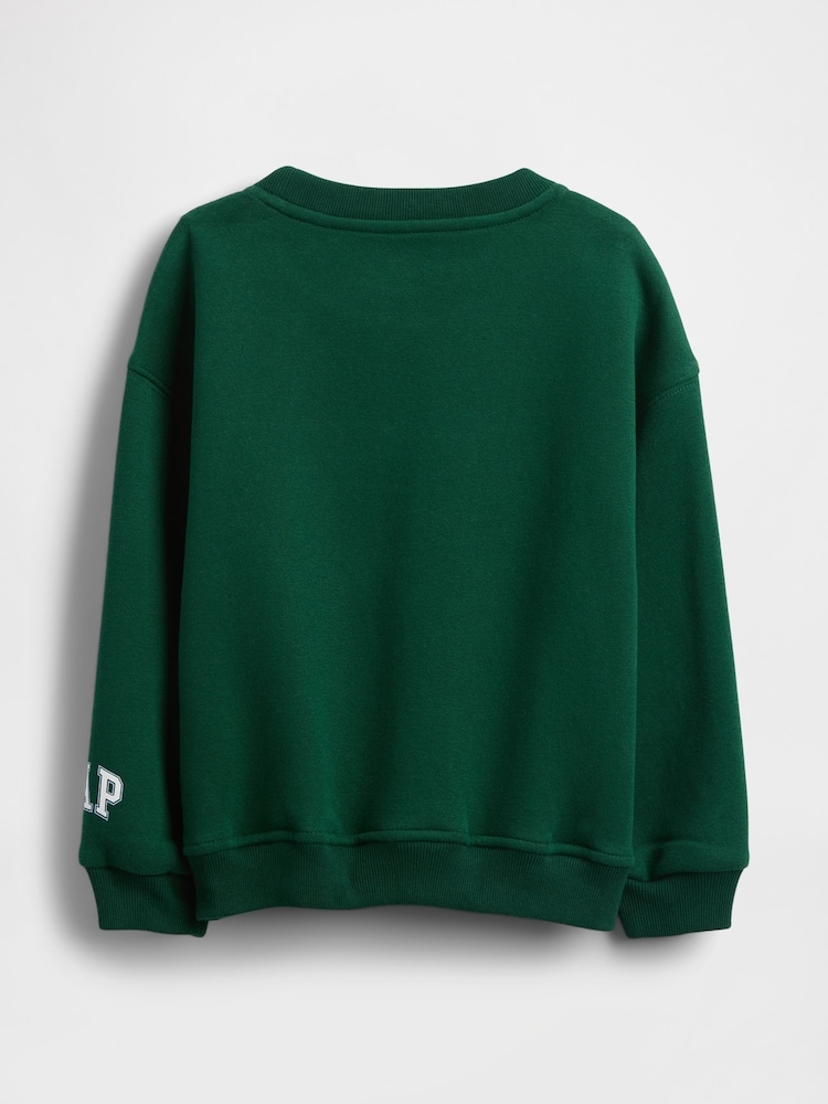 Gap Green Disney VintageSoft Sweatshirt (6mths-5yrs) - Image 2 of 2 Gap Green Disney VintageSoft Sweatshirt (6mths-5yrs) - Image 2 of 2