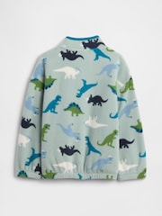 Gap Green Fleece Zip Sweatshirt (6mths-5yrs) (6mths-5yrs) - Image 2 of 3
