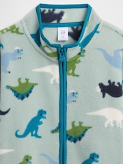 Gap Green Fleece Zip Sweatshirt (6mths-5yrs) (6mths-5yrs) - Image 3 of 3