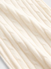 Gap Cream CashSoft Cable Knit Joggers - Image 2 of 2