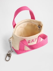 Gap Pink Logo Tote Keychain Charm - Image 2 of 3