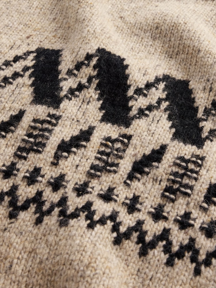 Gap Brown Wool-Blend Roll-Neck Jumper - Image 4 of 4 Gap Brown Wool-Blend Roll-Neck Jumper - Image 4 of 4