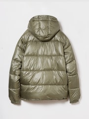 Gap Green Heavyweight Puffer Jacket - Image 2 of 4