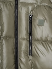 Gap Green Heavyweight Puffer Jacket - Image 4 of 4