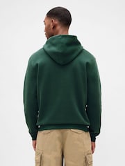 Verde - Sudadera con capucha con logo en arco VintageSoft de Gap - Imagen 2 de 4