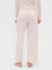 Gap Pink Pointelle Pyjama Bottoms - Image 2 of 5