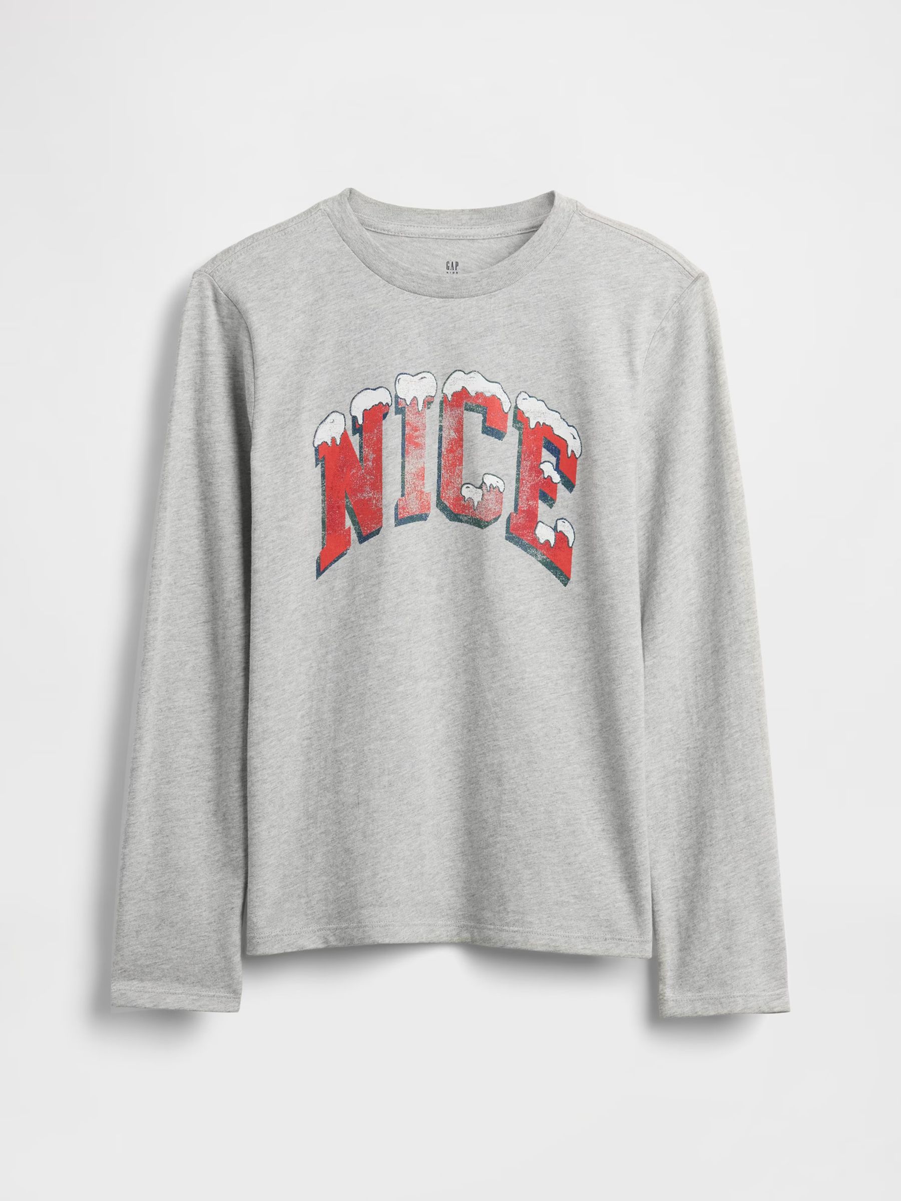 Gap Grey Graphic T-Shirt (4-13yrs) (4-13yrs) - Image 1 of 3 Gap Grey Graphic T-Shirt (4-13yrs) (4-13yrs) - Image 1 of 3