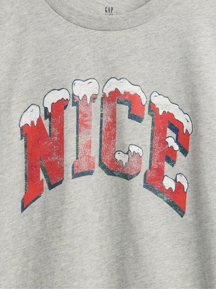 Gap Grey Graphic T-Shirt (4-13yrs) (4-13yrs) - Image 3 of 3 Gap Grey Graphic T-Shirt (4-13yrs) (4-13yrs) - Image 3 of 3