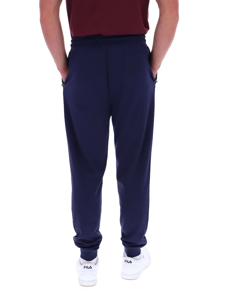 Fila Blue Henri Zip Pocket Joggers - Image 4 of 4