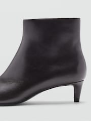 Mango Brown Stress Ankle Boots - Image 3 of 3