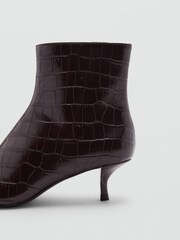 Mango Brown Bird 1 Ankle Boots - Image 2 of 4