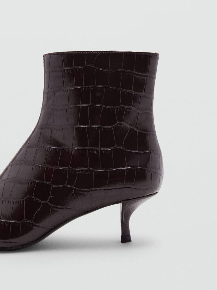Mango Brown Bird 1 Ankle Boots - Image 2 of 4