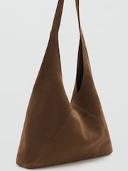 Mango Brown Suede Bag - Image 2 of 3