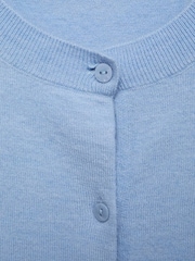 Mango Blue Knitted Cardigan With Diamonds - Image 6 of 6