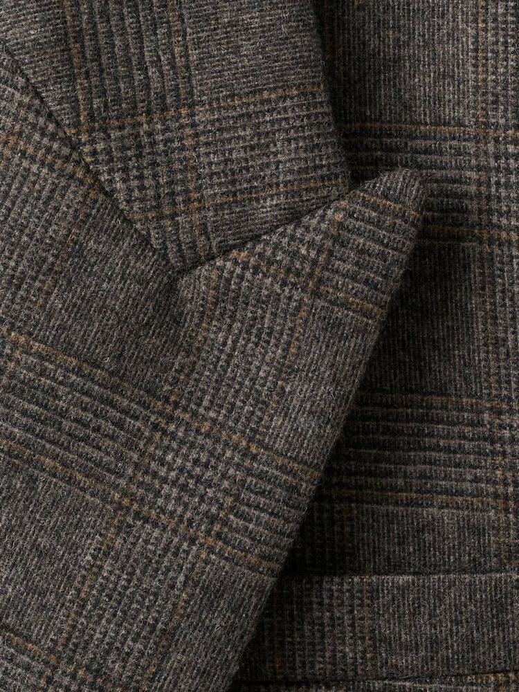Mango Brown Wool Suit Jacket - Image 7 of 7 Mango Brown Wool Suit Jacket - Image 7 of 7