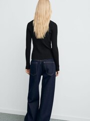 Mango Black Flurry Cardigan - Image 2 of 6