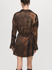Mango Brown Trini Dress - Image 2 of 6