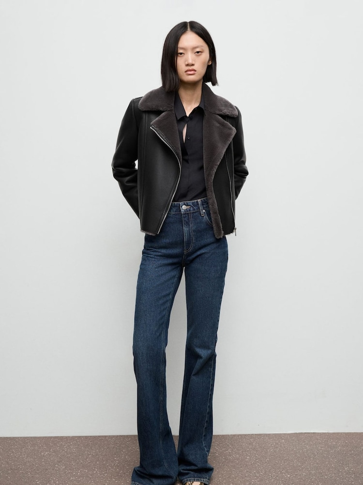 Mango Black Jacket - Image 1 of 7