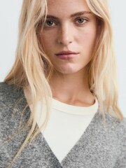 Mango Grey Lady Cardigan - Image 4 of 6