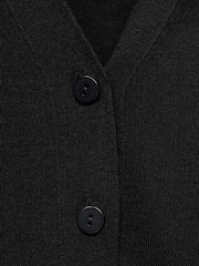 Mango Black V-Neck Knitted Cardigan - Image 6 of 6