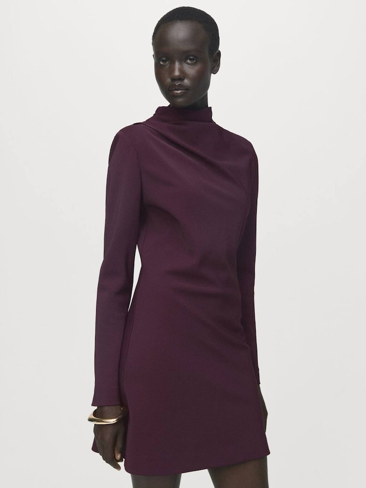 Mango Red Natan Dress - Image 1 of 6