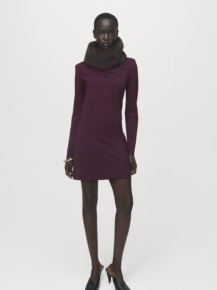 Mango Red Natan Dress - Image 2 of 6