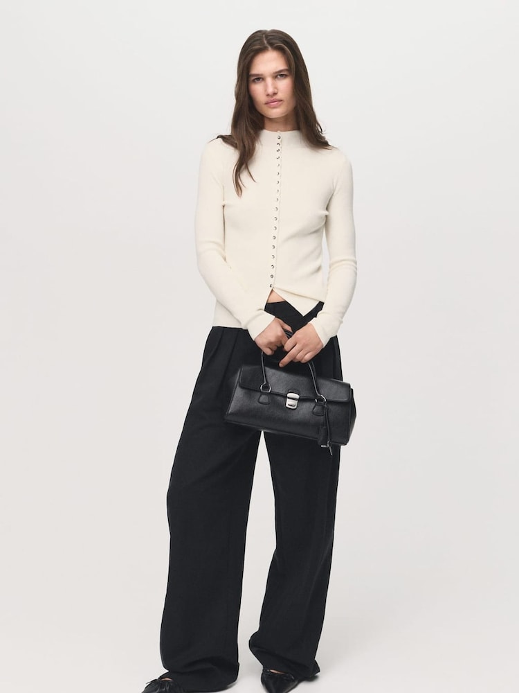 Mango White Cardigan Twenties - Image 1 of 6