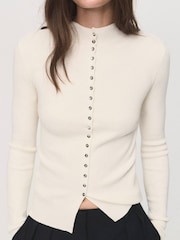 Mango White Cardigan Twenties - Image 4 of 6