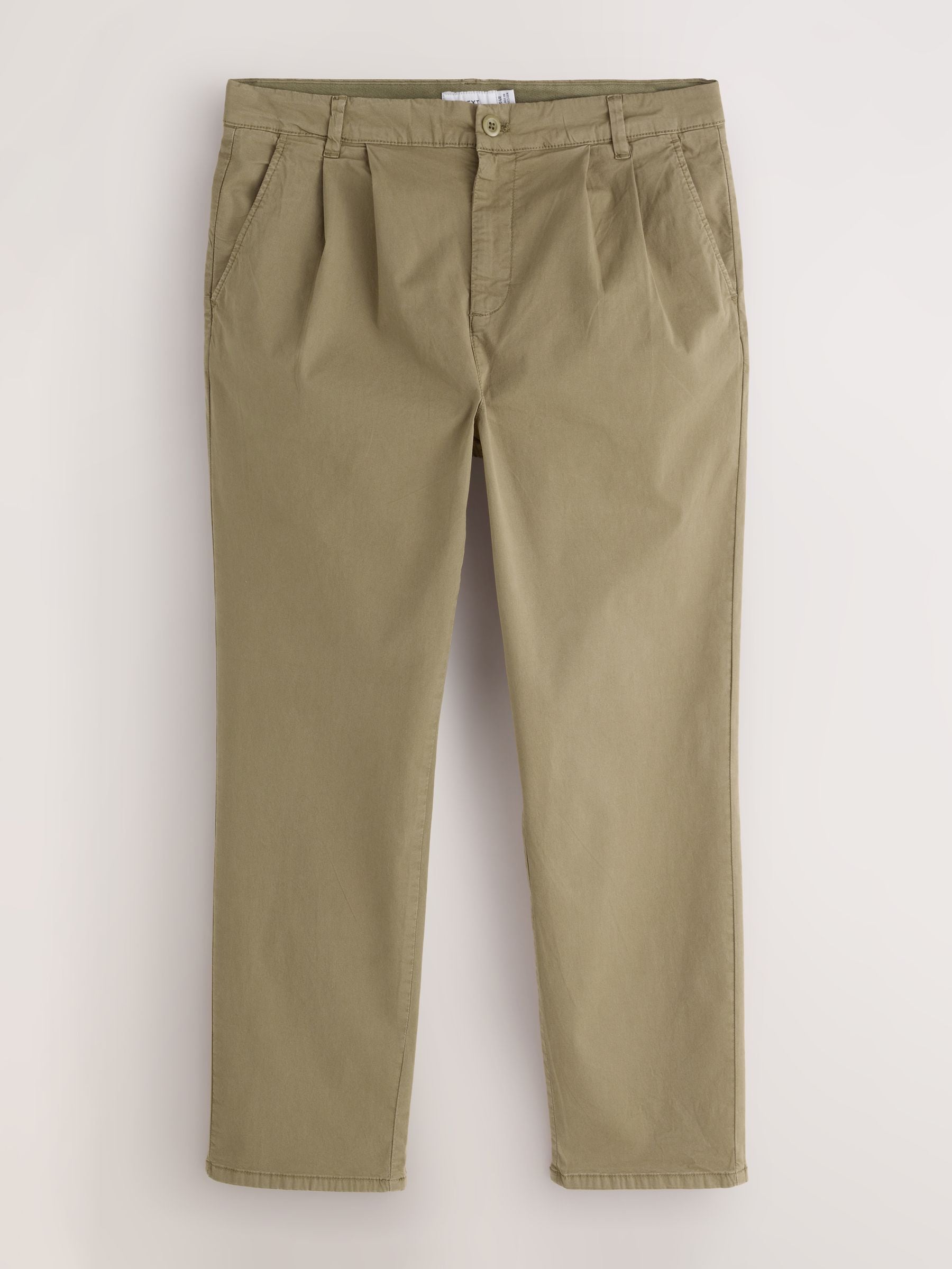 Buy Sand Regular Tapered Fit Summerweight Twin Pleat Chino