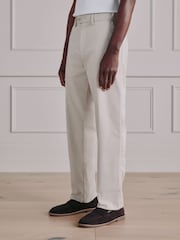 عاجي - قياس مستقيم - بنطلون تشينو مريح للغاية بتقنية Motionflex - صورة 1 من 5