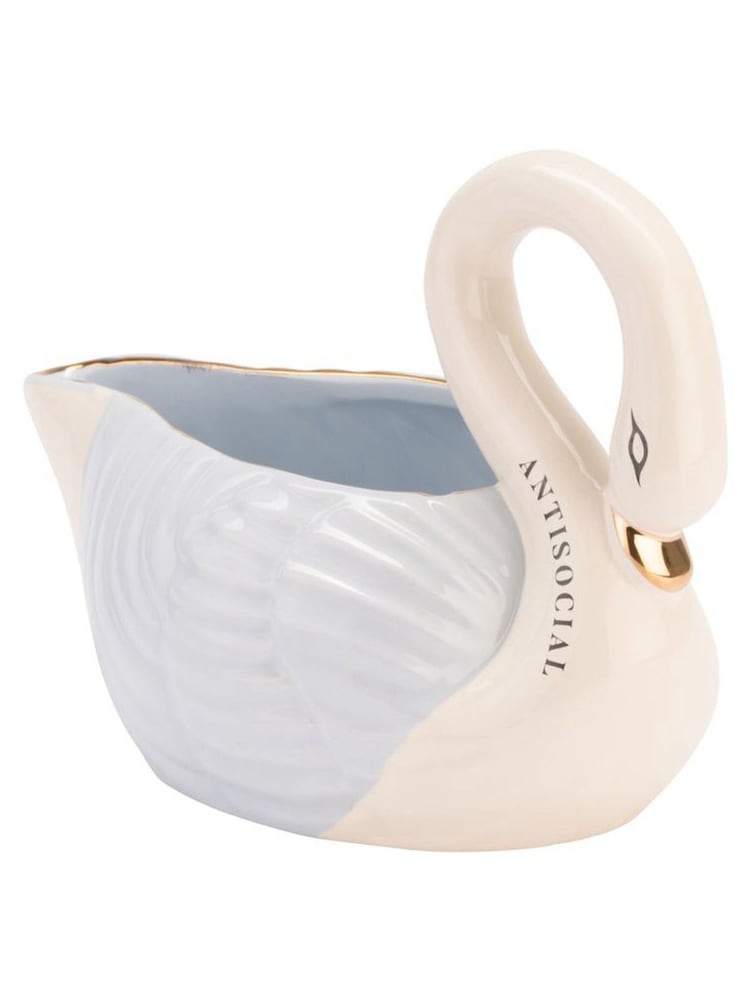 Yvonne Ellen Blue Gravy Boat Swan - Image 3 of 3 Yvonne Ellen Blue Gravy Boat Swan - Image 3 of 3