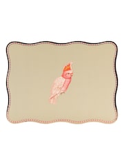 Yvonne Ellen Set of 4 Multi Birds Placemats - Image 4 of 5