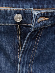 Mango Blue Low-Rise Wide-Leg Jeans - Image 5 of 6
