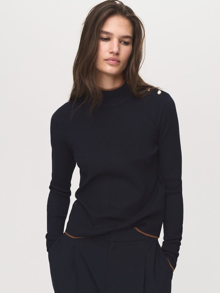 Mango Blue Sweater Luccapk - Image 1 of 6
