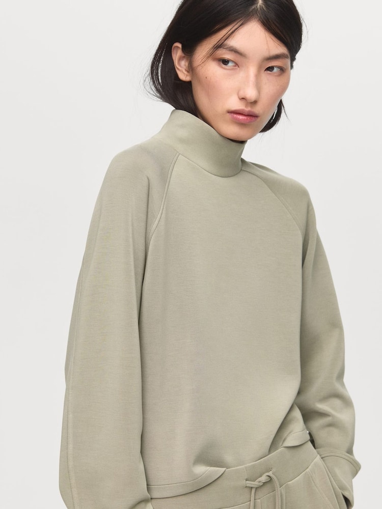 Mango Green Sweatshirt Nei - Image 2 of 7