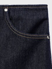 Mango Blue Midi Denim Skirt - Image 5 of 5