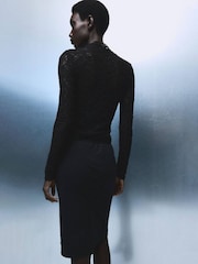 Mango Black Xselena Top - Image 2 of 5