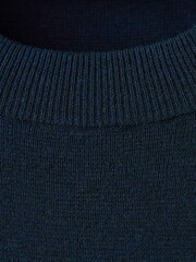 Mango Blue Knitted Wool Blend Sweater - Image 7 of 7
