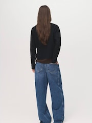 Mango Black Sweater Chimney - Image 2 of 6
